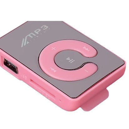 Mirror Clip MP3 Player with TF Card Support