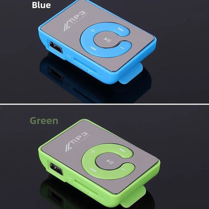 Mirror Clip MP3 Player with TF Card Support