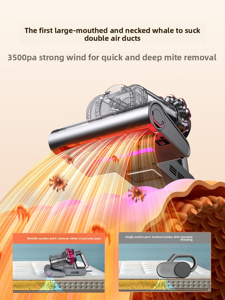 Mite removal machine