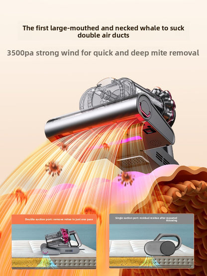 Mite removal machine