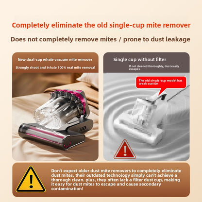 Mite removal machine