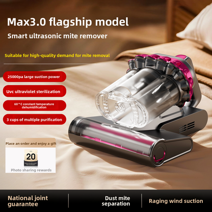 Mite removal machine
