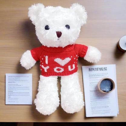 Mittens teddy bear figurine