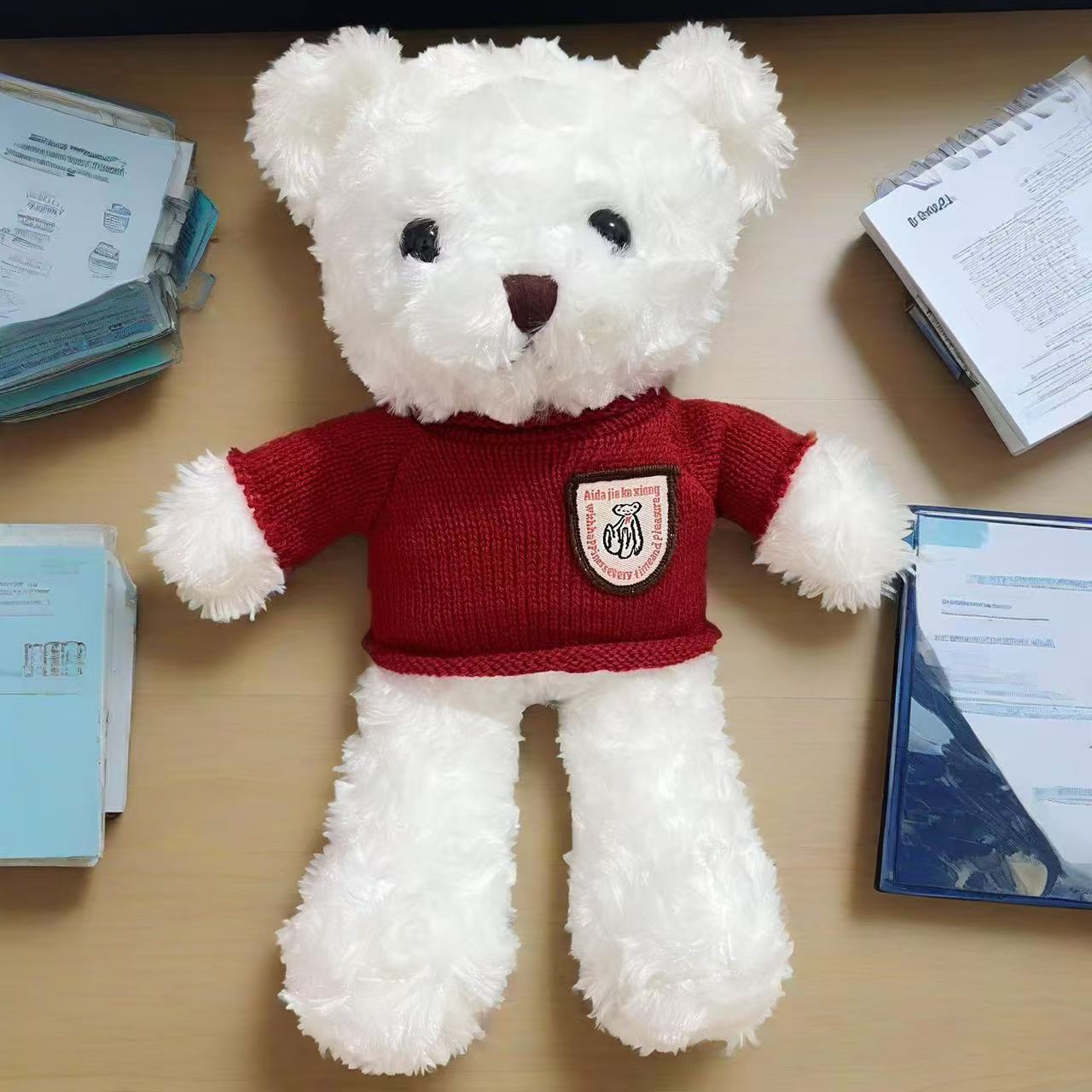 Mittens teddy bear figurine