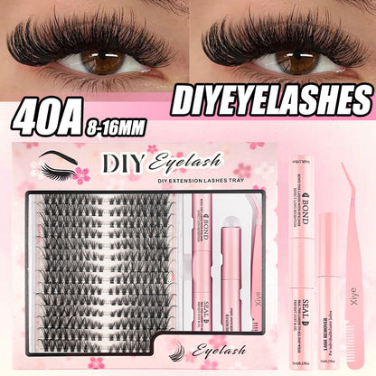 Mixed False Eyelashes Set 16 Styles