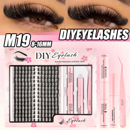 Mixed False Eyelashes Set 16 Styles