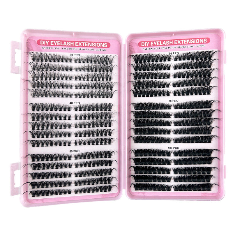 Mixed Segmented DIY False Eyelashes Book