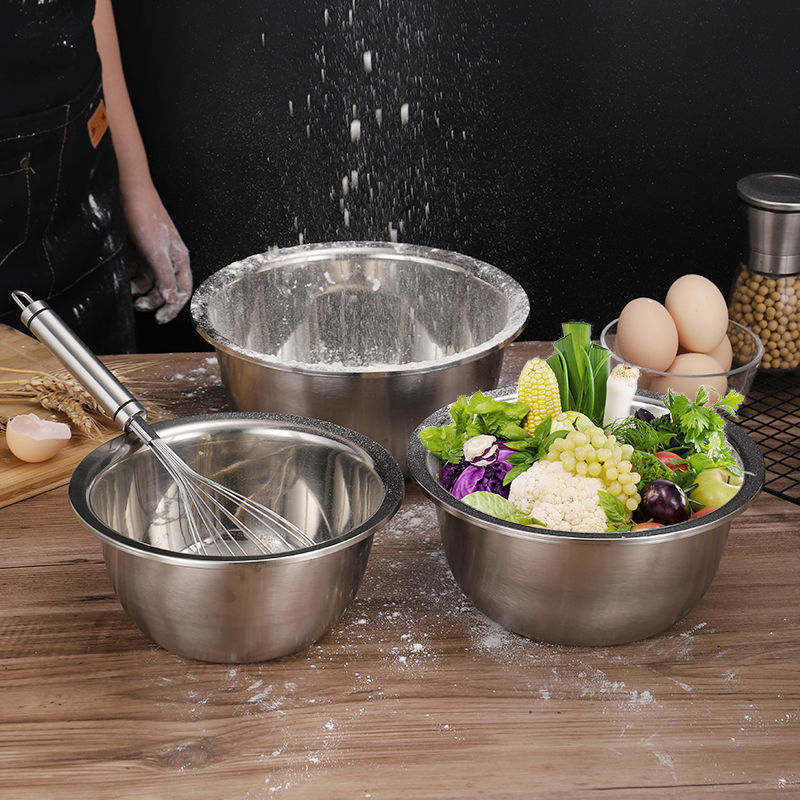 Mixing Bowl Set with Draining Basket