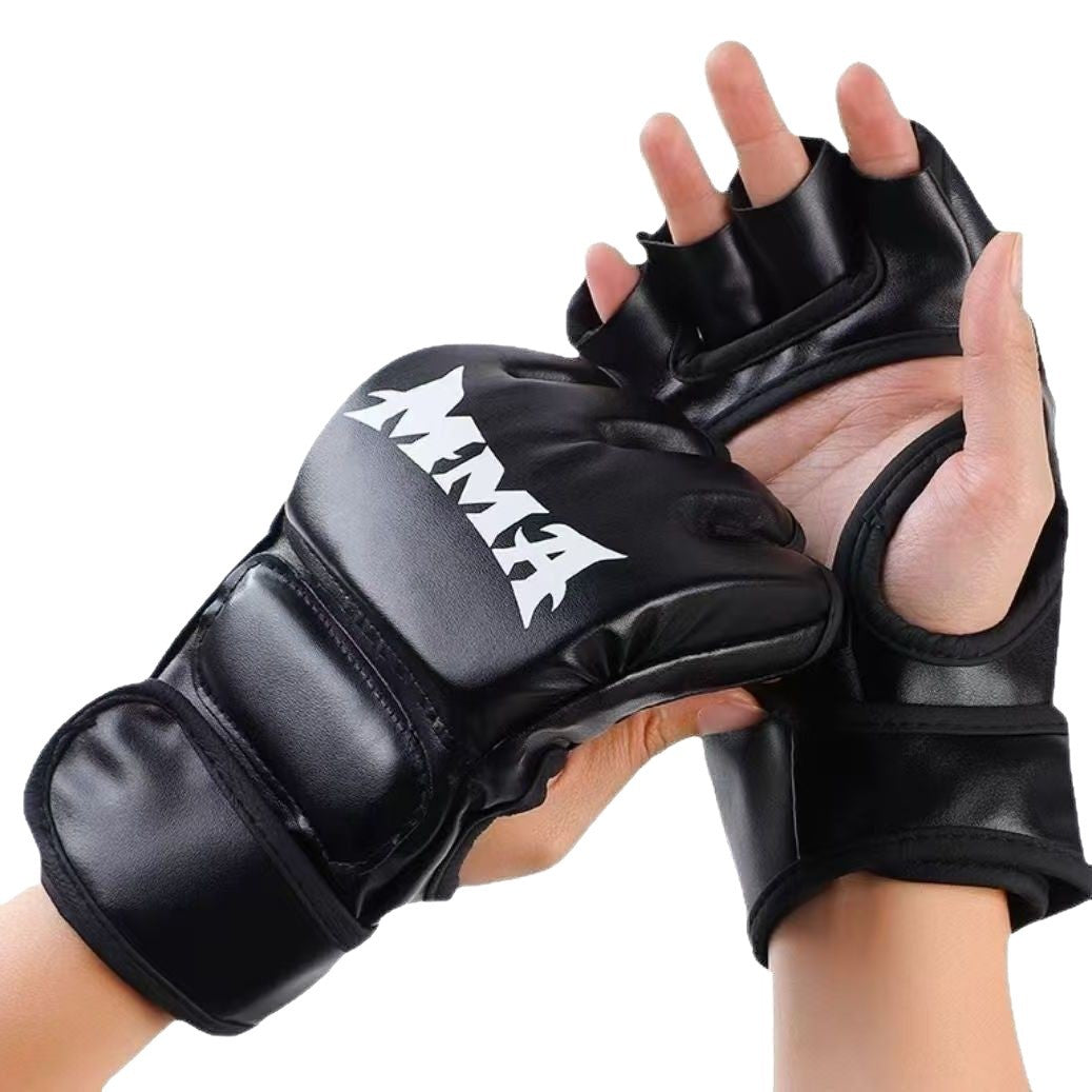 MMA Half Finger Boxing Gloves for Training