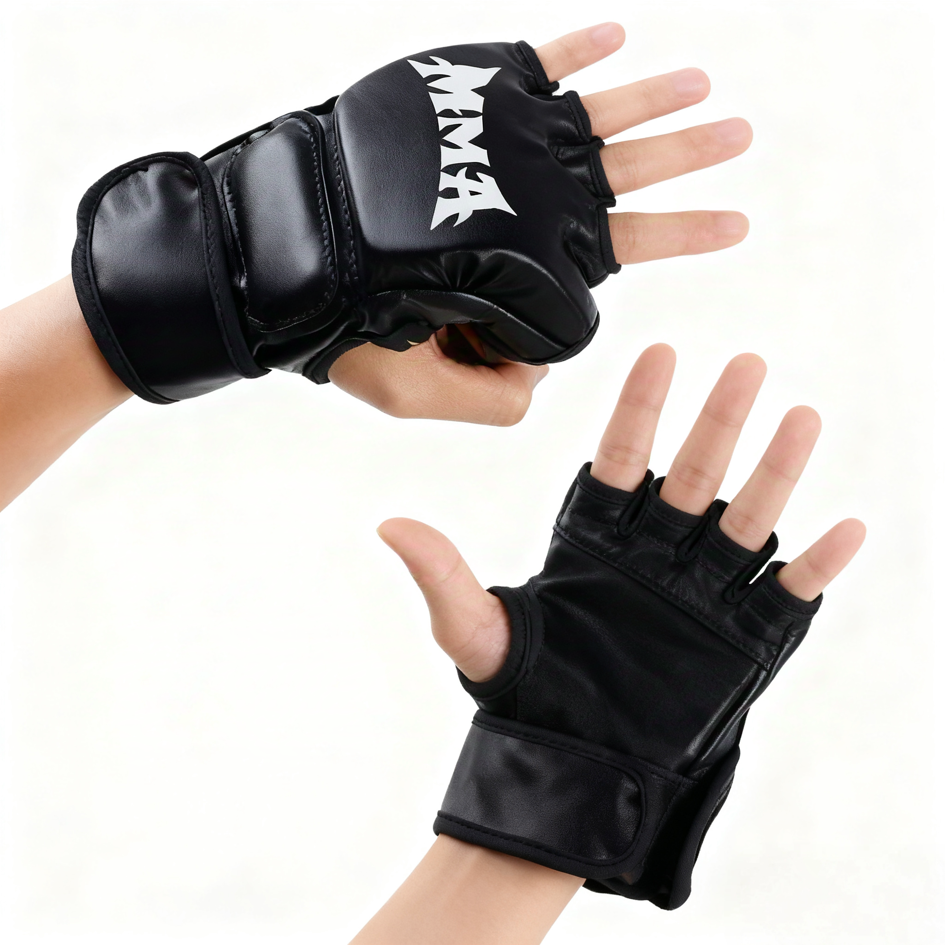 MMA Half Finger Boxing Gloves for Training