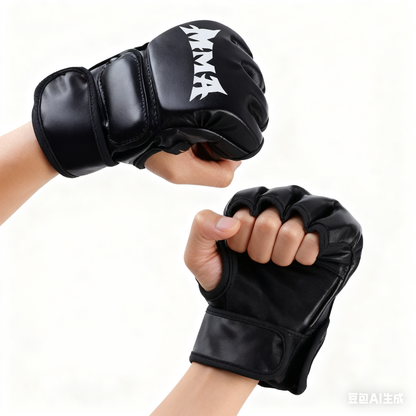 MMA Half Finger Boxing Gloves for Training