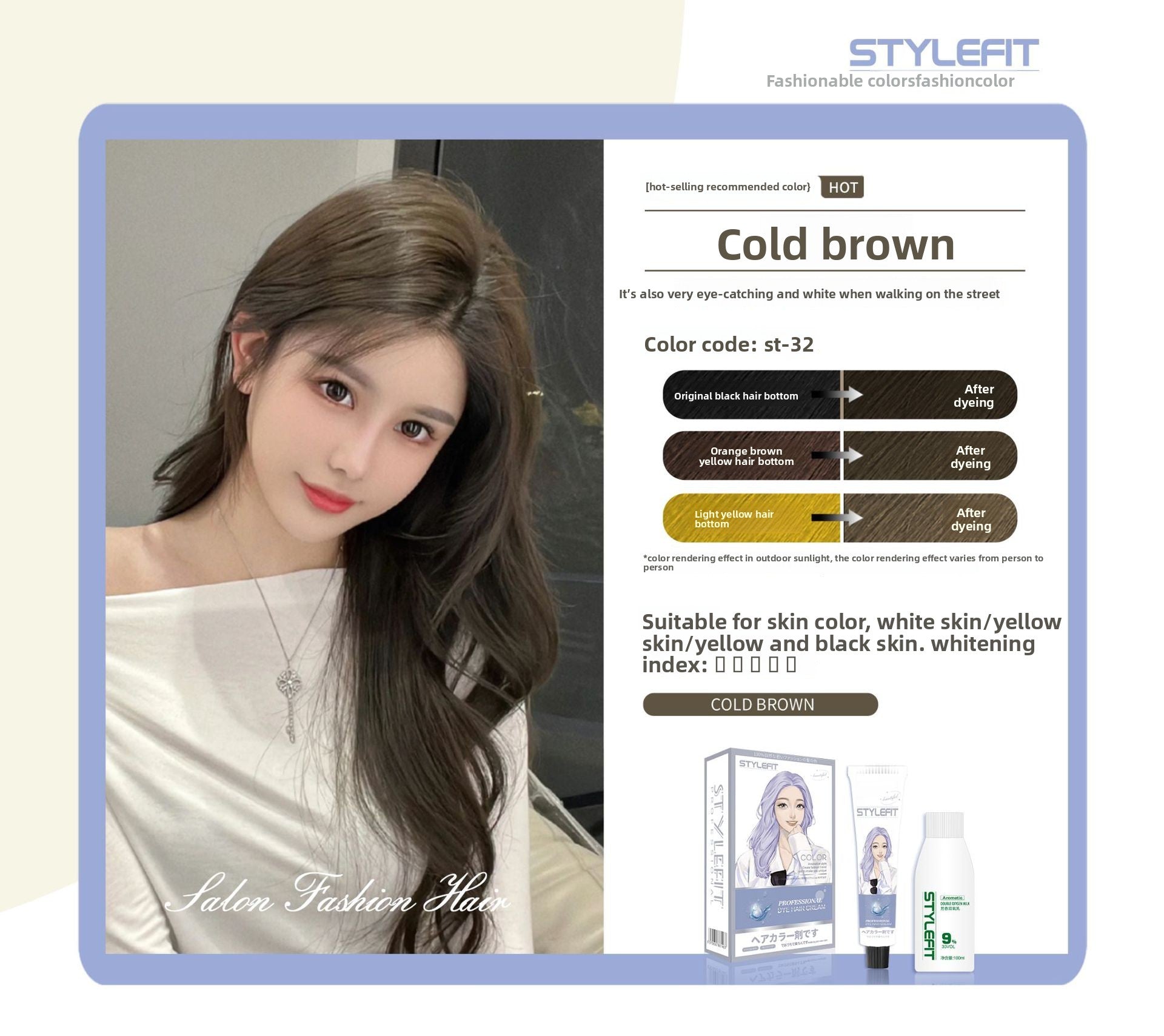 mmonia-Free Hair Dye Cream