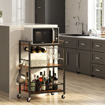 Mobile Multifunctional Wine Rack