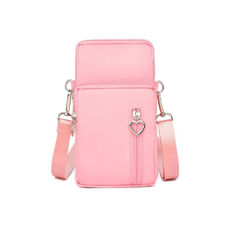 Mobile phone bag with a cross-body strap for women