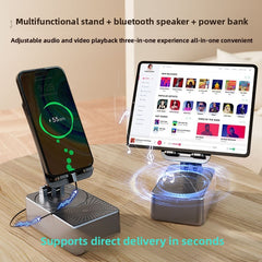 Audio + power bank + stand three-in-one
