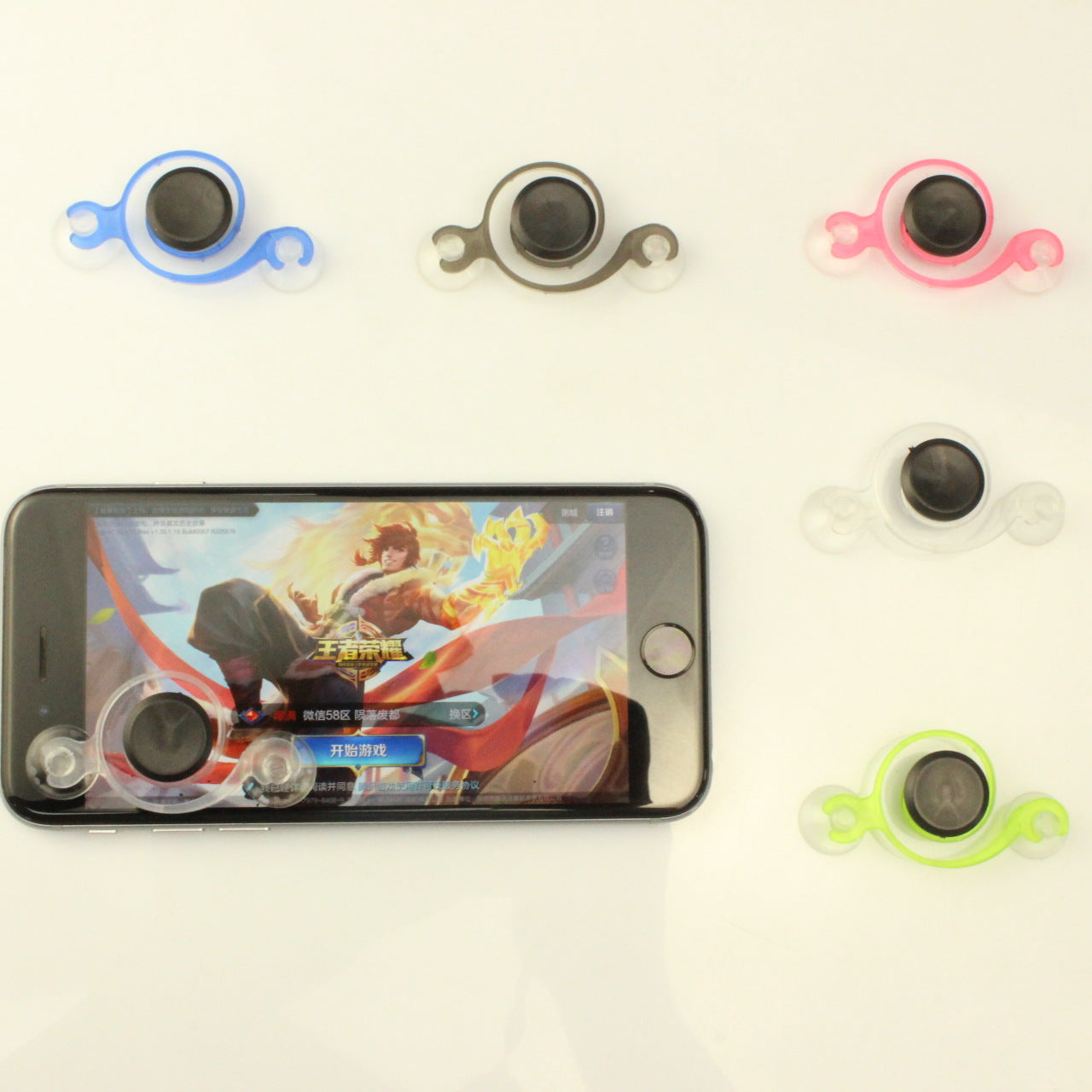 Mobile phone game handle