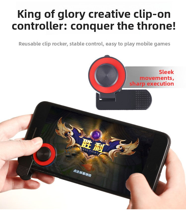 Mobile phone game handle