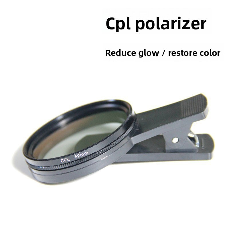Mobile Phone Polarizing Lens