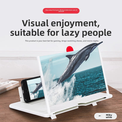 Mobile Phone Screen Amplifier with Desktop Bracket