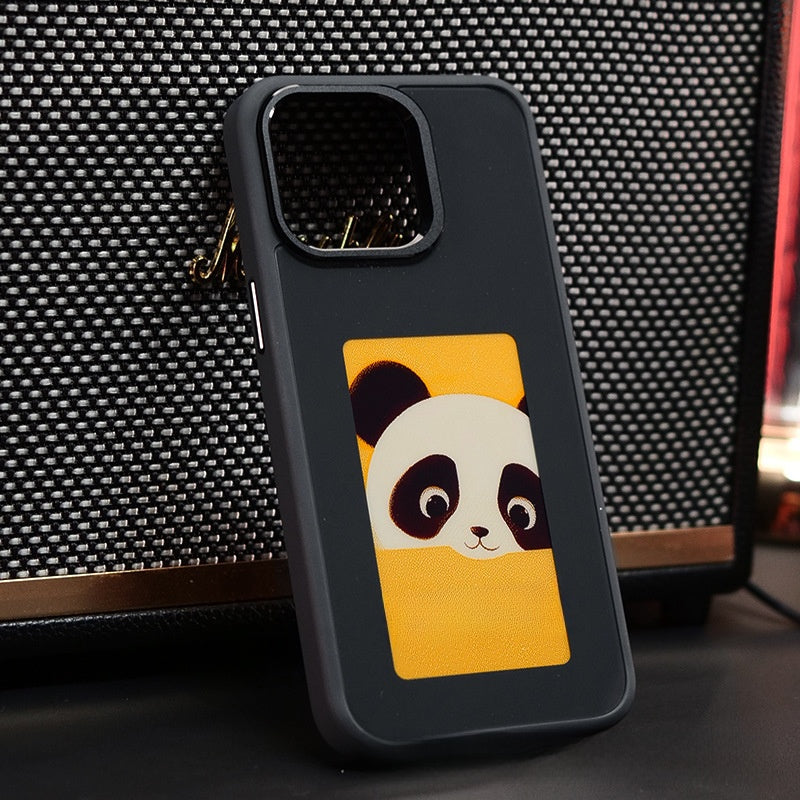 Mobile phone shell four-color ink screen