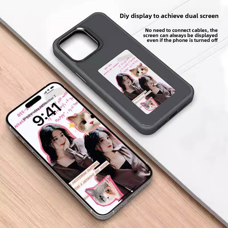 Mobile phone shell four-color ink screen