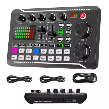 Mobile phone sound card English podcast equipment kit