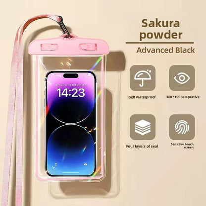 Mobile phone waterproof bag