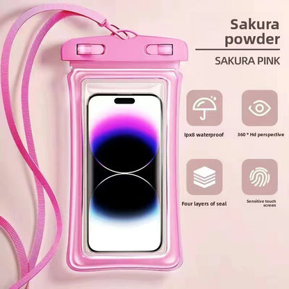 Mobile phone waterproof bag