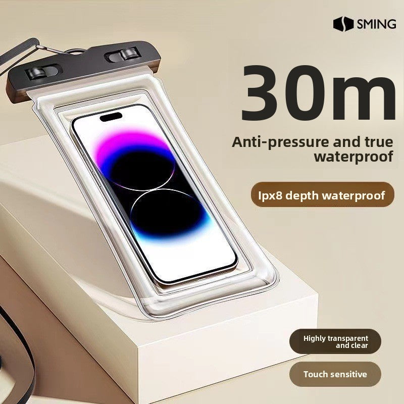 Mobile phone waterproof bag