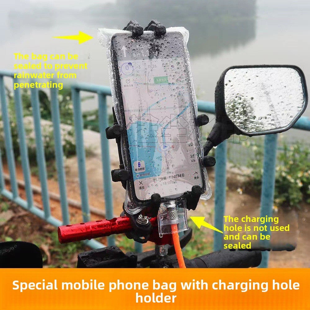 Mobile phone waterproof bag