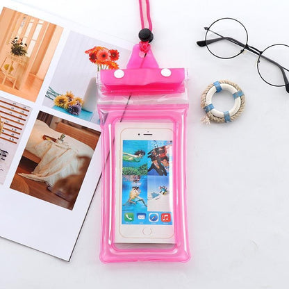 Mobile phone waterproof bag