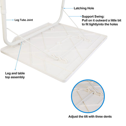 Mobile upright desk