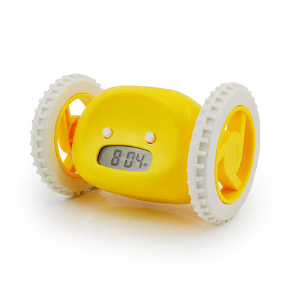 Mobile wheel gift clock
