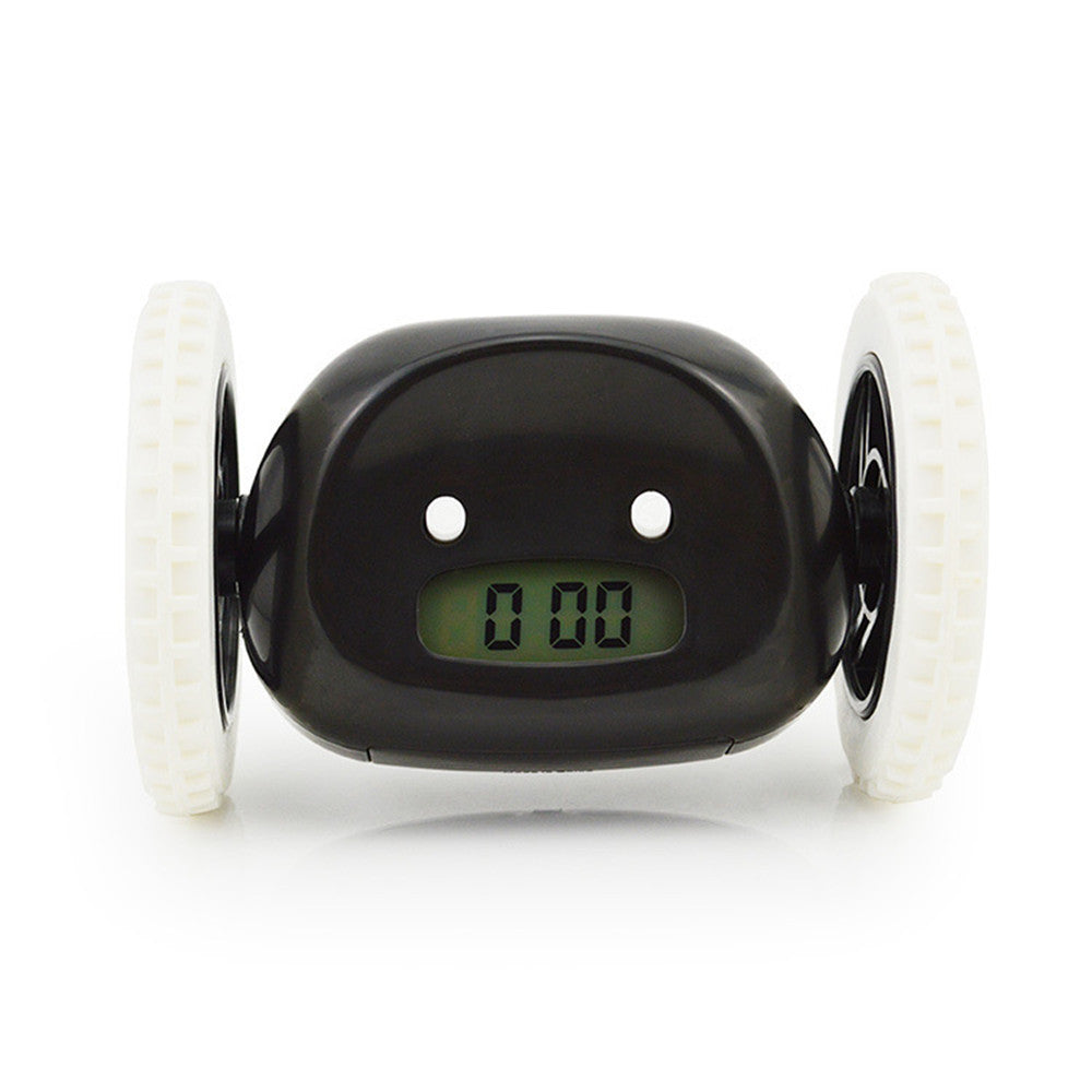 Mobile wheel gift clock