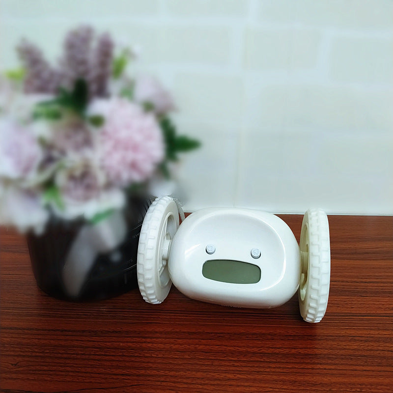 Mobile wheel gift clock