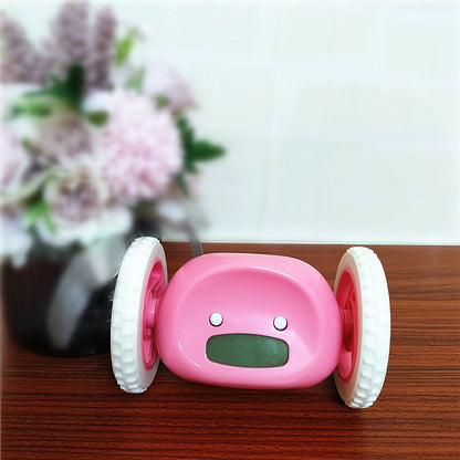 Mobile wheel gift clock