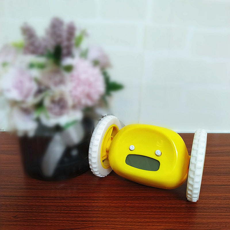Mobile wheel gift clock