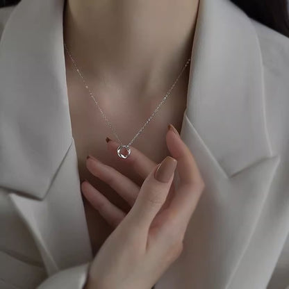 Mobius Ring Necklace for Women