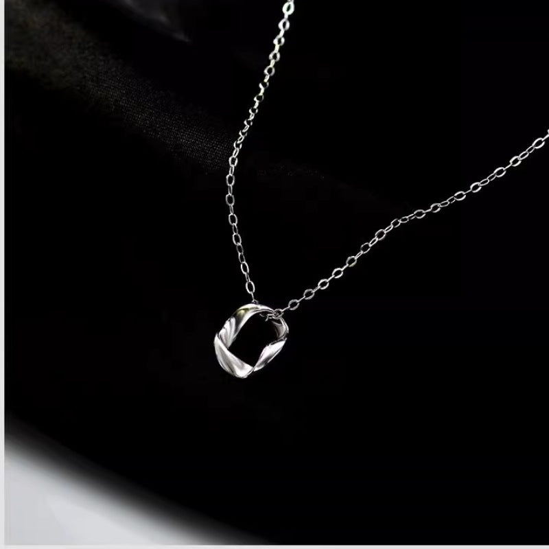 Mobius Ring Necklace for Women