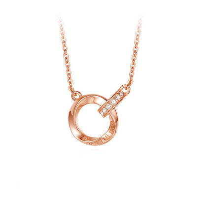 Mobius Ring Necklace