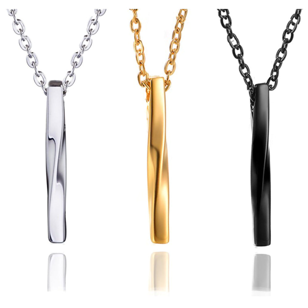 Mobius Spiral Alloy Necklace