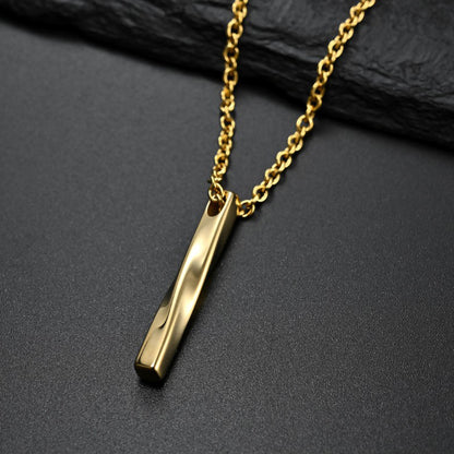 Mobius Spiral Alloy Necklace