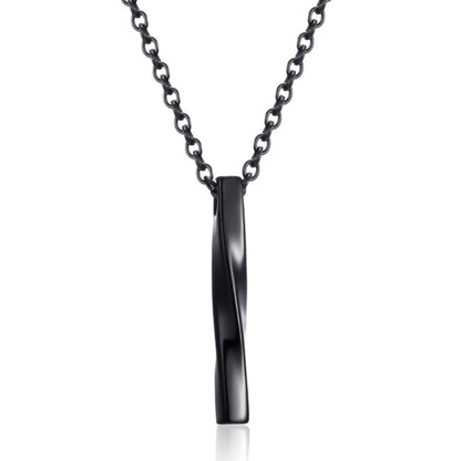Mobius Spiral Alloy Necklace
