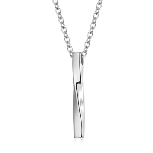 Mobius Spiral Alloy Necklace