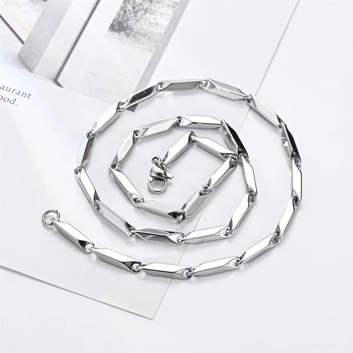 Möbius Titanium Steel Necklace