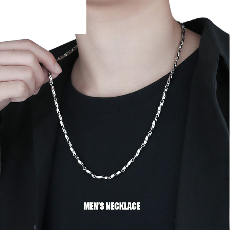 Möbius Titanium Steel Necklace