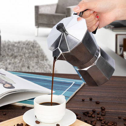 Mocha coffee pot