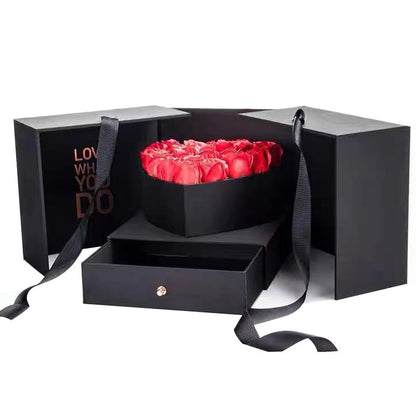 MoCube Heart-Shaped Flower Box