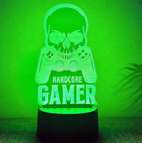Model figurine night light