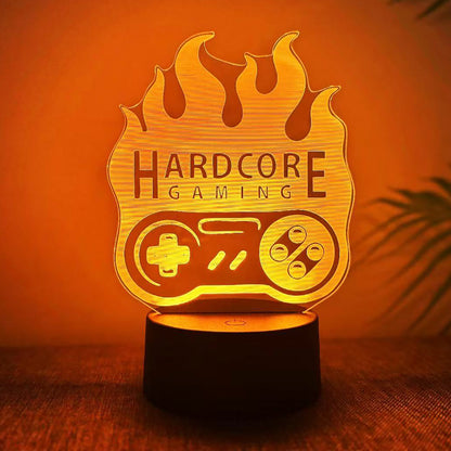 Model figurine night light